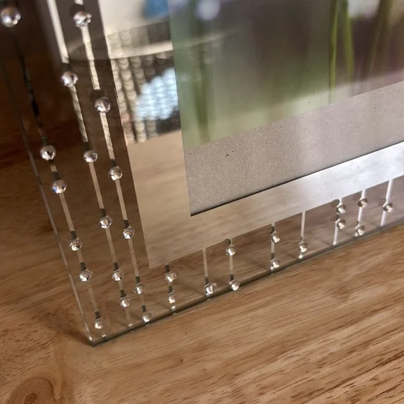 Swing Design Celestial Clear Glass Frame 11x13 fits 8x10 photo - Picture 3 of 9